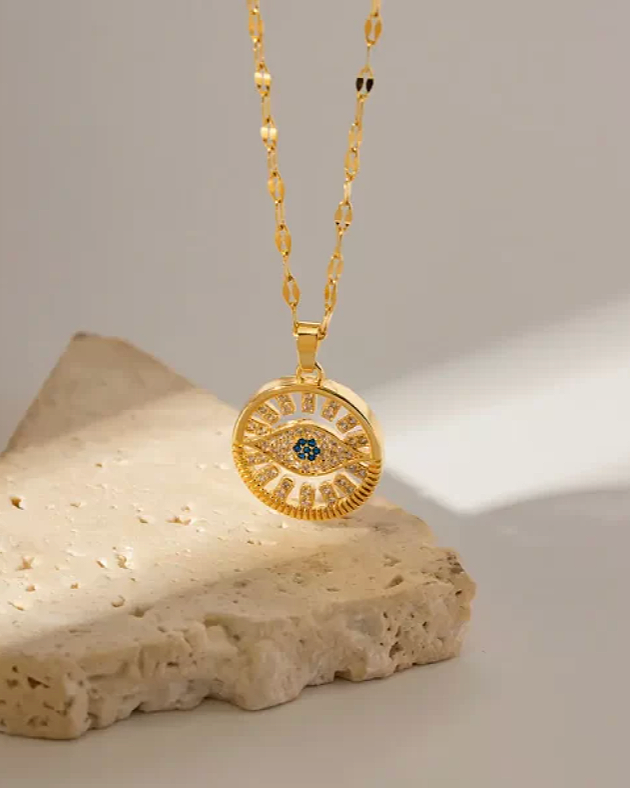 Lumiére Evil Eye Necklace