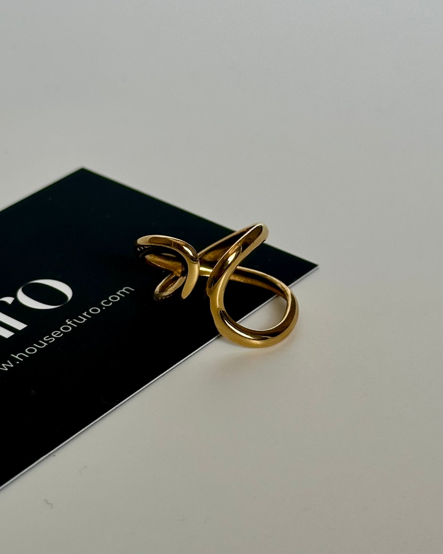 Phoebe looped ring