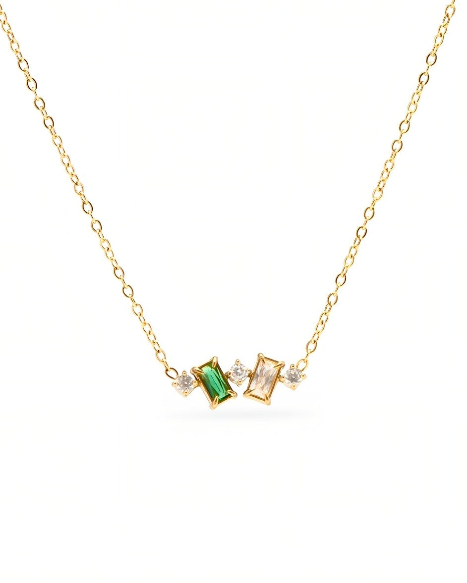 Emerald Sapphire necklace