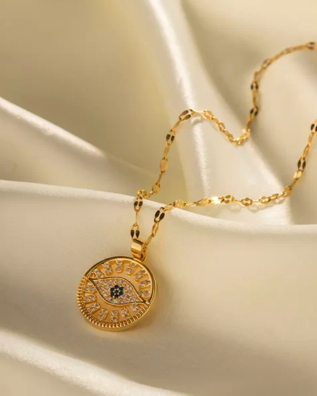 Lumiére Evil Eye Necklace