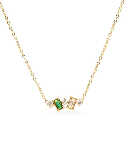 Emerald Sapphire necklace