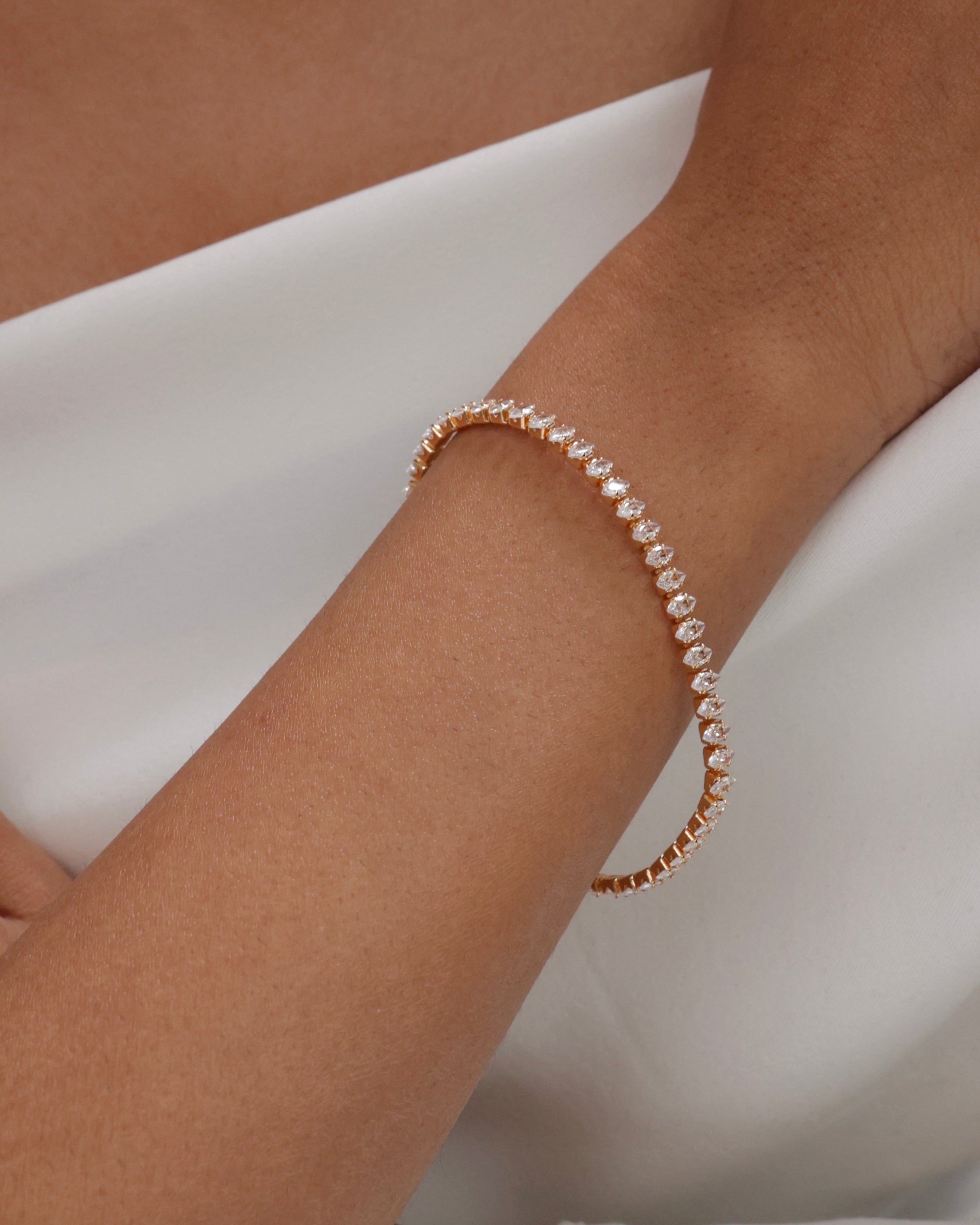 Marquise Tennis Bracelet