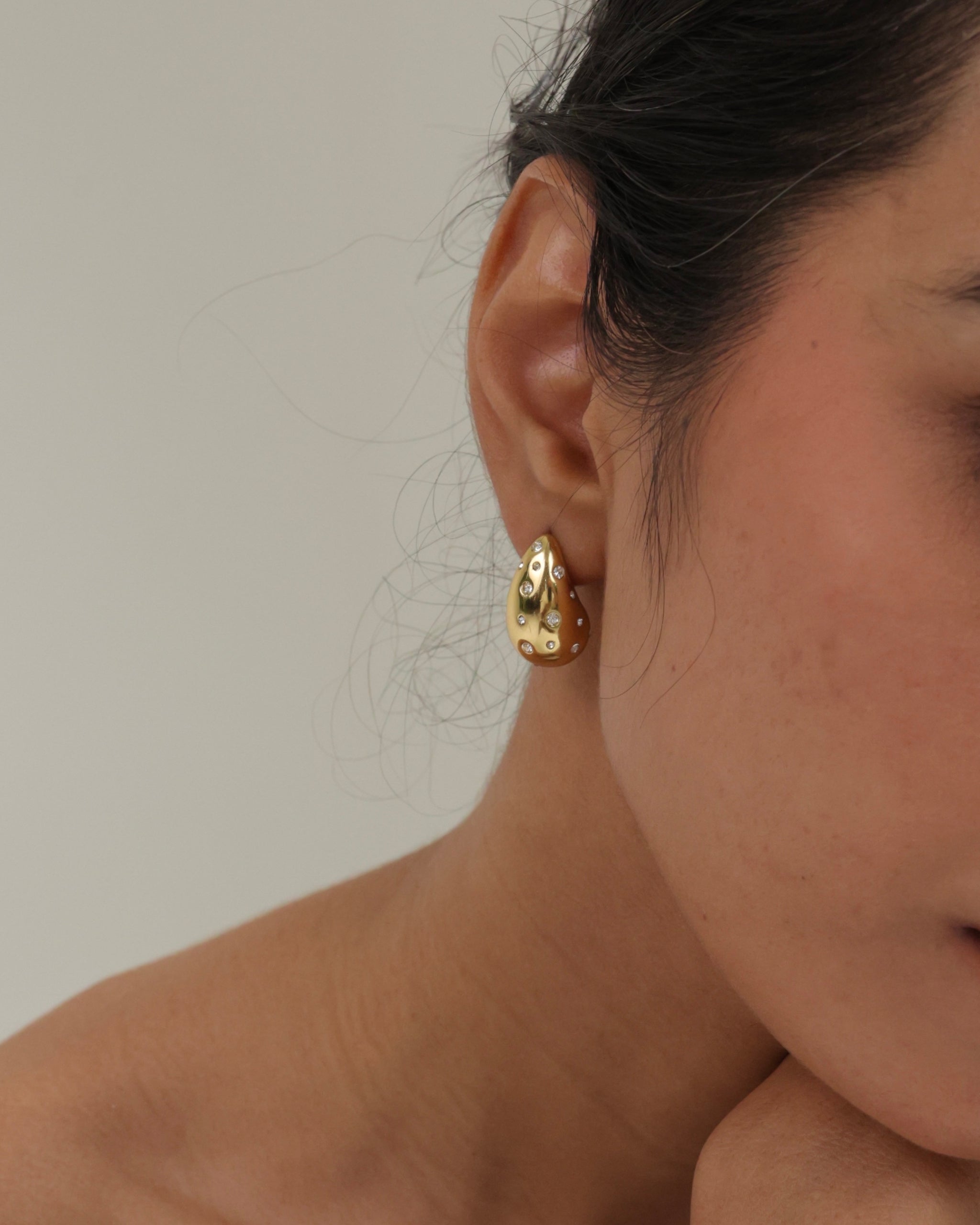 Bottega studded earrings
