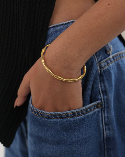 Bamboo Cuff Bracelet