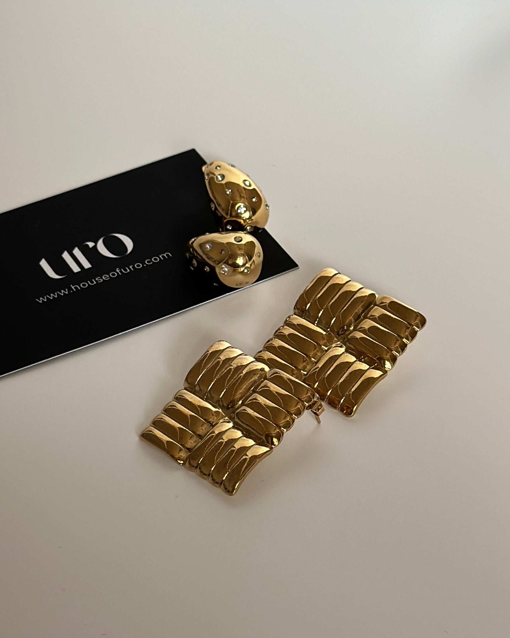 Bottega studded earrings